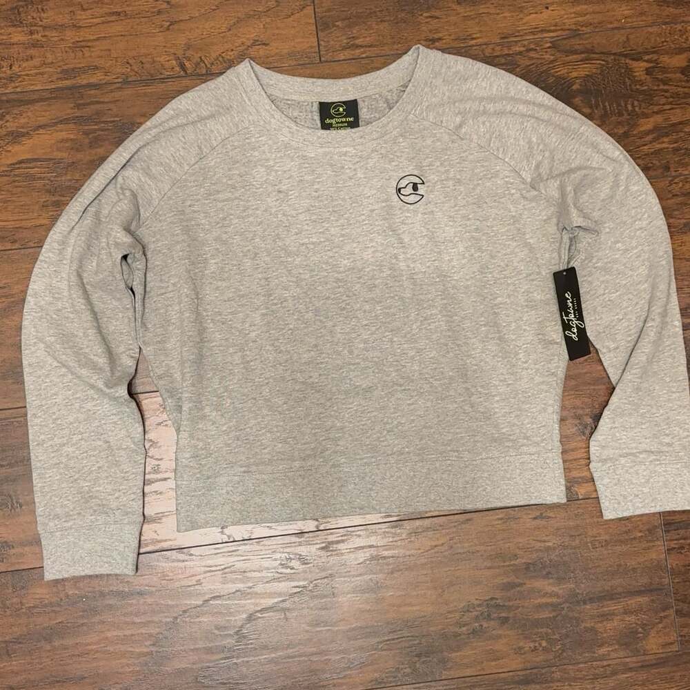 dogtowne Crewneck Sweatshirt Grey Medium